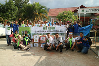 FBS auxilia as pessoas da ilha de Lombok com ajuda humanitária