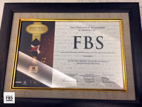 FBS recebe o prêmio “Melhor Seguro & Serviços de Corretagem. Excelente do Ano”!